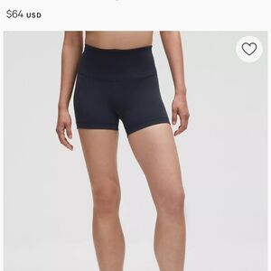 Women's Black High-Waisted Shorts